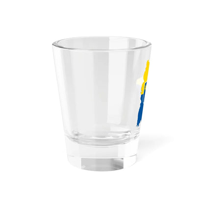 Flag-map of Celje (Slovenia) Shot Glass 1.5oz - Go Mug Yourself