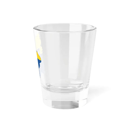Flag-map of Celje (Slovenia) Shot Glass 1.5oz - Go Mug Yourself
