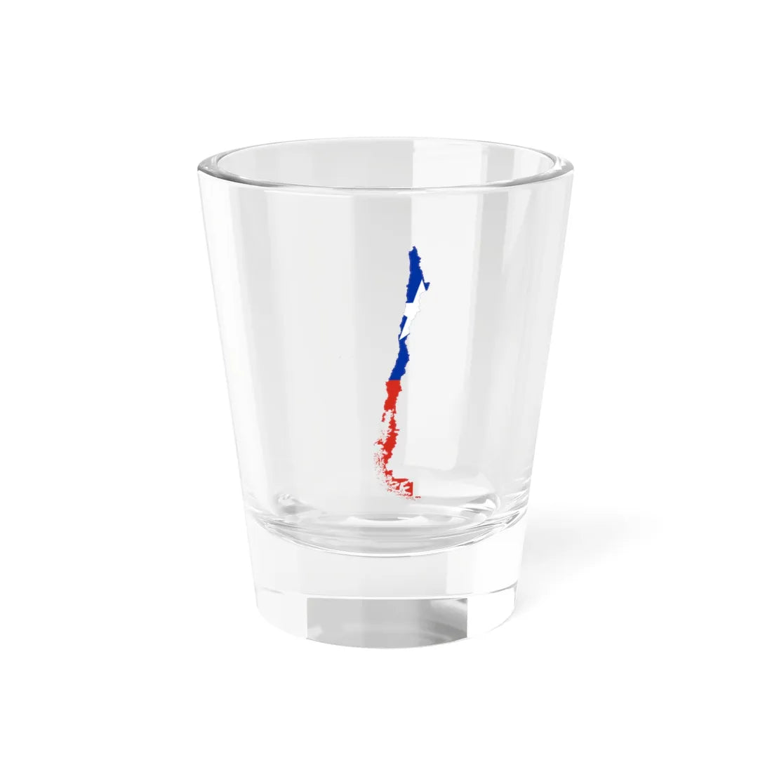 Flag-map of Chile (Chile) Shot Glass 1.5oz 1.5oz - Go Mug Yourself