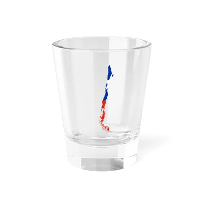 Flag-map of Chile (Chile) Shot Glass 1.5oz 1.5oz - Go Mug Yourself