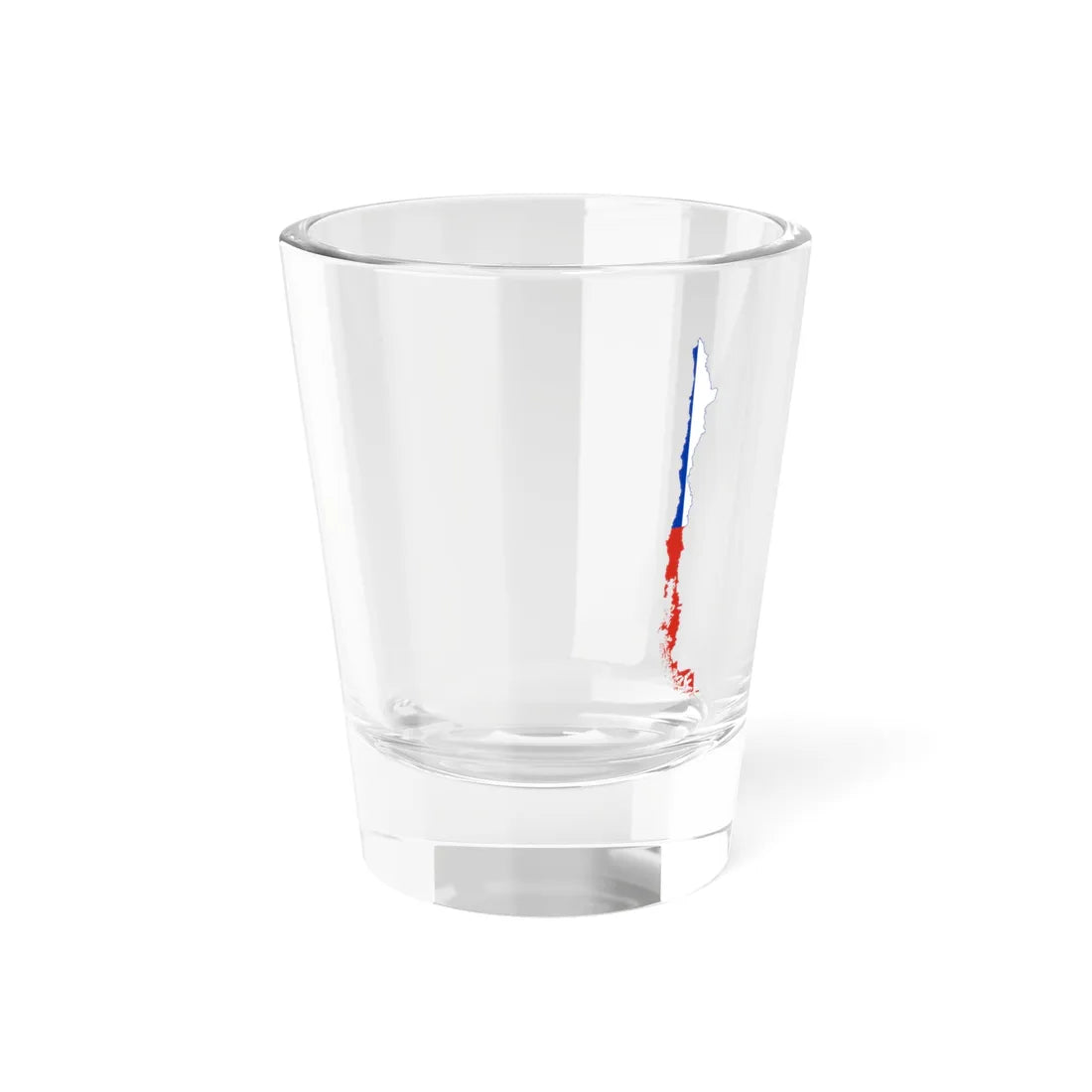Flag-map of Chile with islands (Chile) Shot Glass 1.5oz 1.5oz - Go Mug Yourself