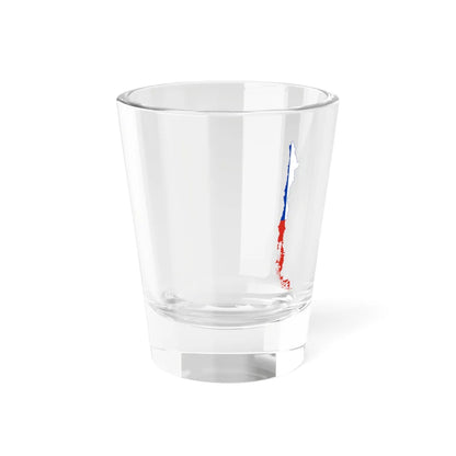 Flag-map of Chile with islands (Chile) Shot Glass 1.5oz 1.5oz - Go Mug Yourself