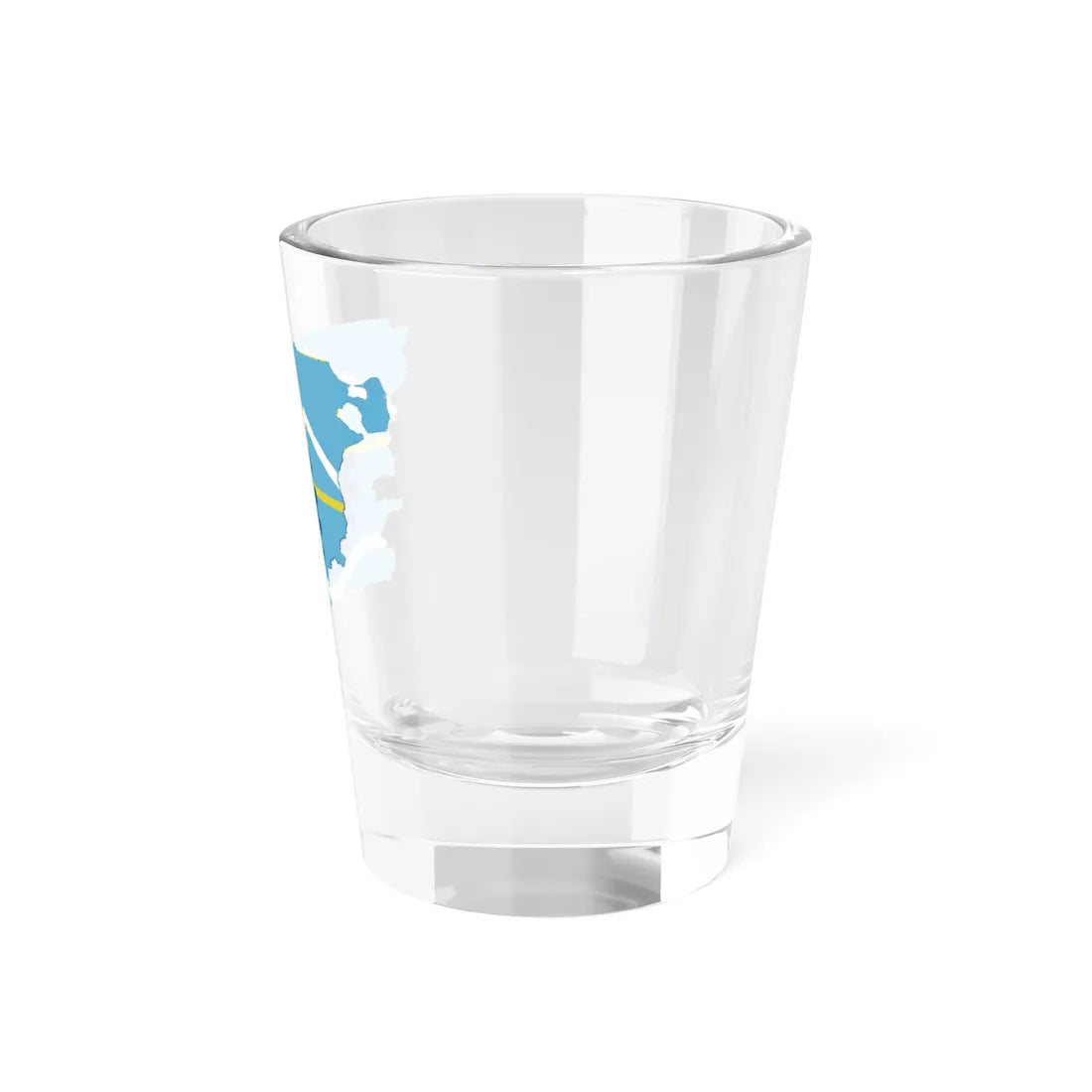 Flag-map of Chubut Province (Argentina) Shot Glass 1.5oz - Go Mug Yourself