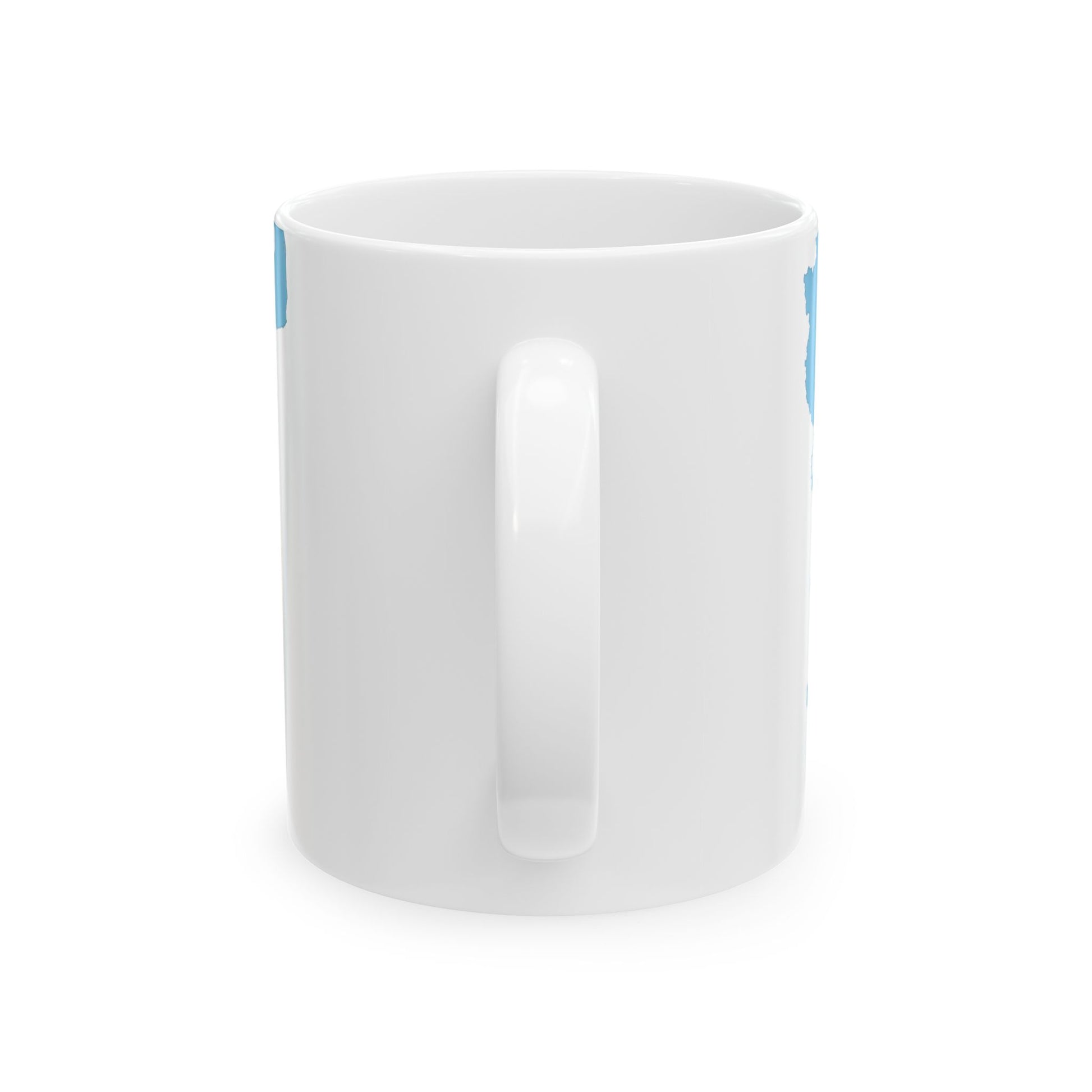 Flag-map of Chubut Province (Argentina) White Coffee Mug-Go Mug Yourself