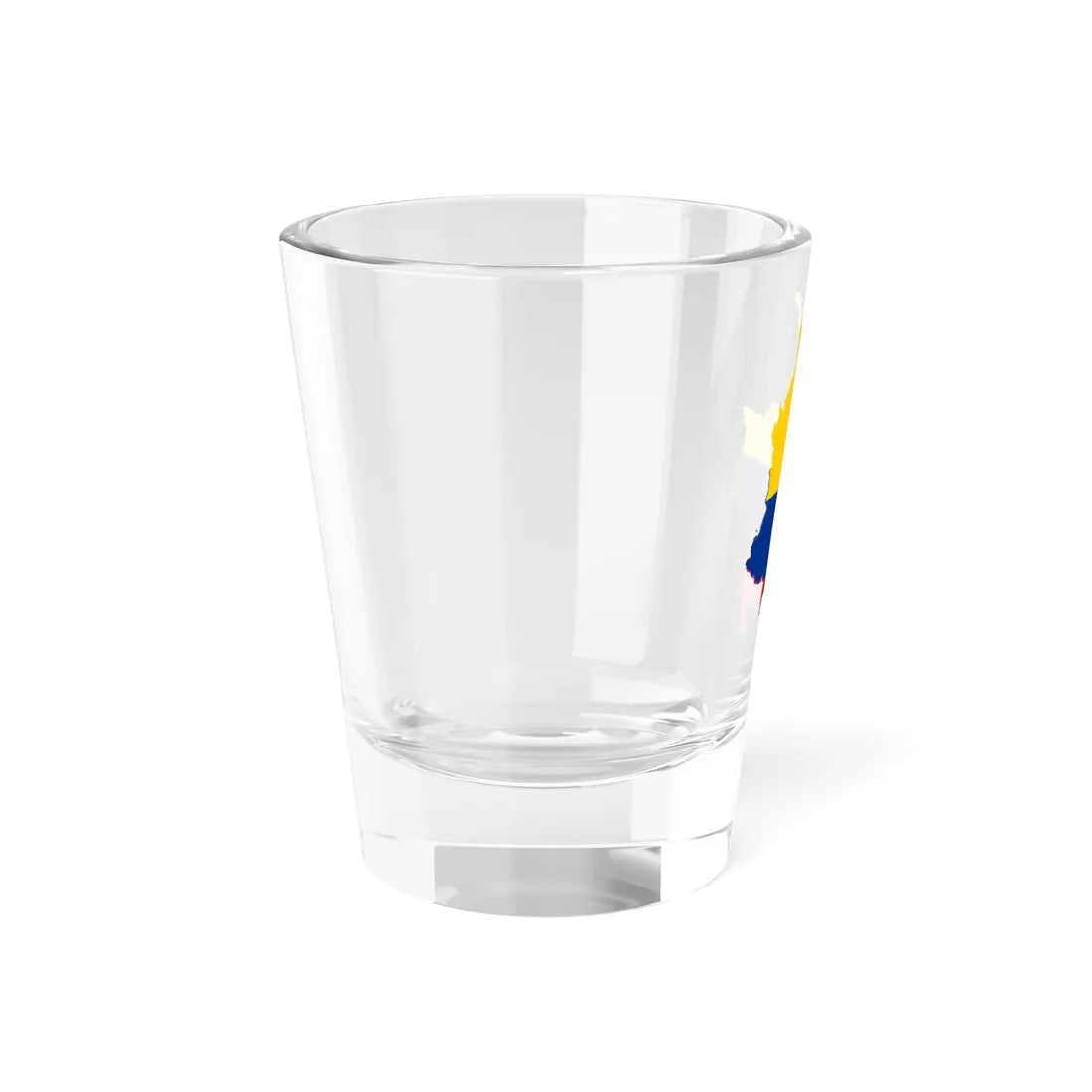 Flag-map of Colombia (Colombia) Shot Glass 1.5oz - Go Mug Yourself