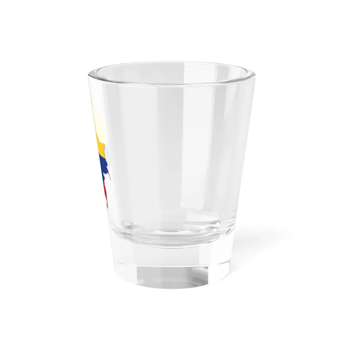 Flag-map of Colombia (Colombia) Shot Glass 1.5oz - Go Mug Yourself