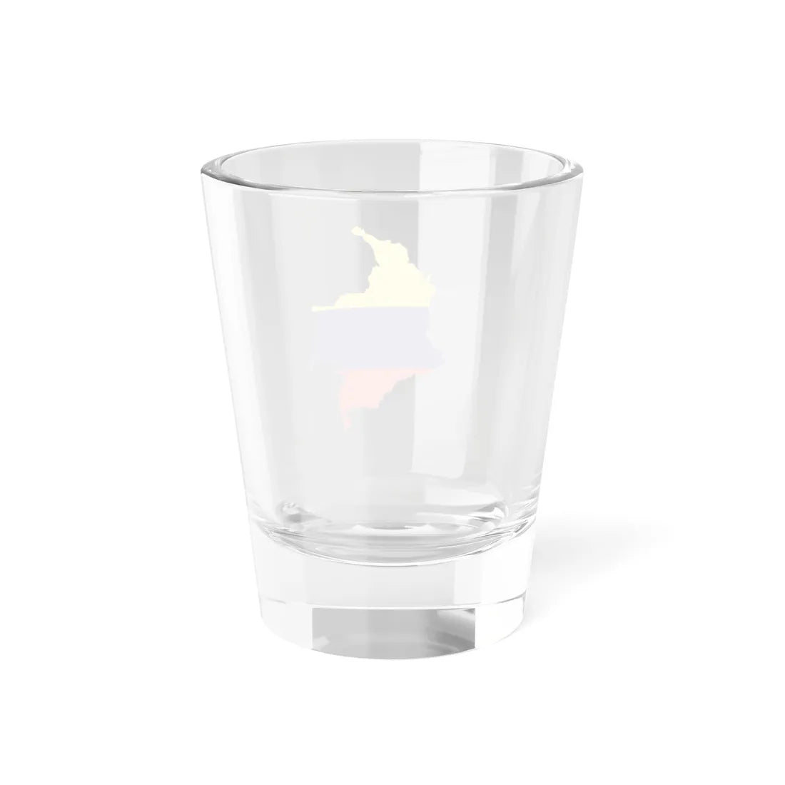 Flag-map of Colombia with islands (Colombia) Shot Glass 1.5oz - Go Mug Yourself