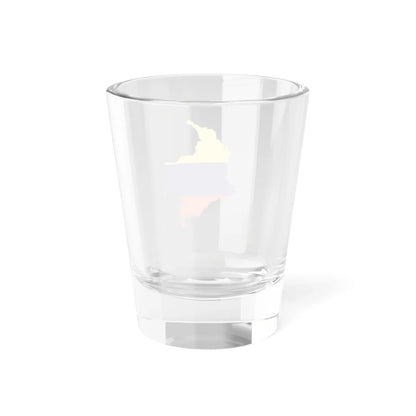 Flag-map of Colombia with islands (Colombia) Shot Glass 1.5oz - Go Mug Yourself