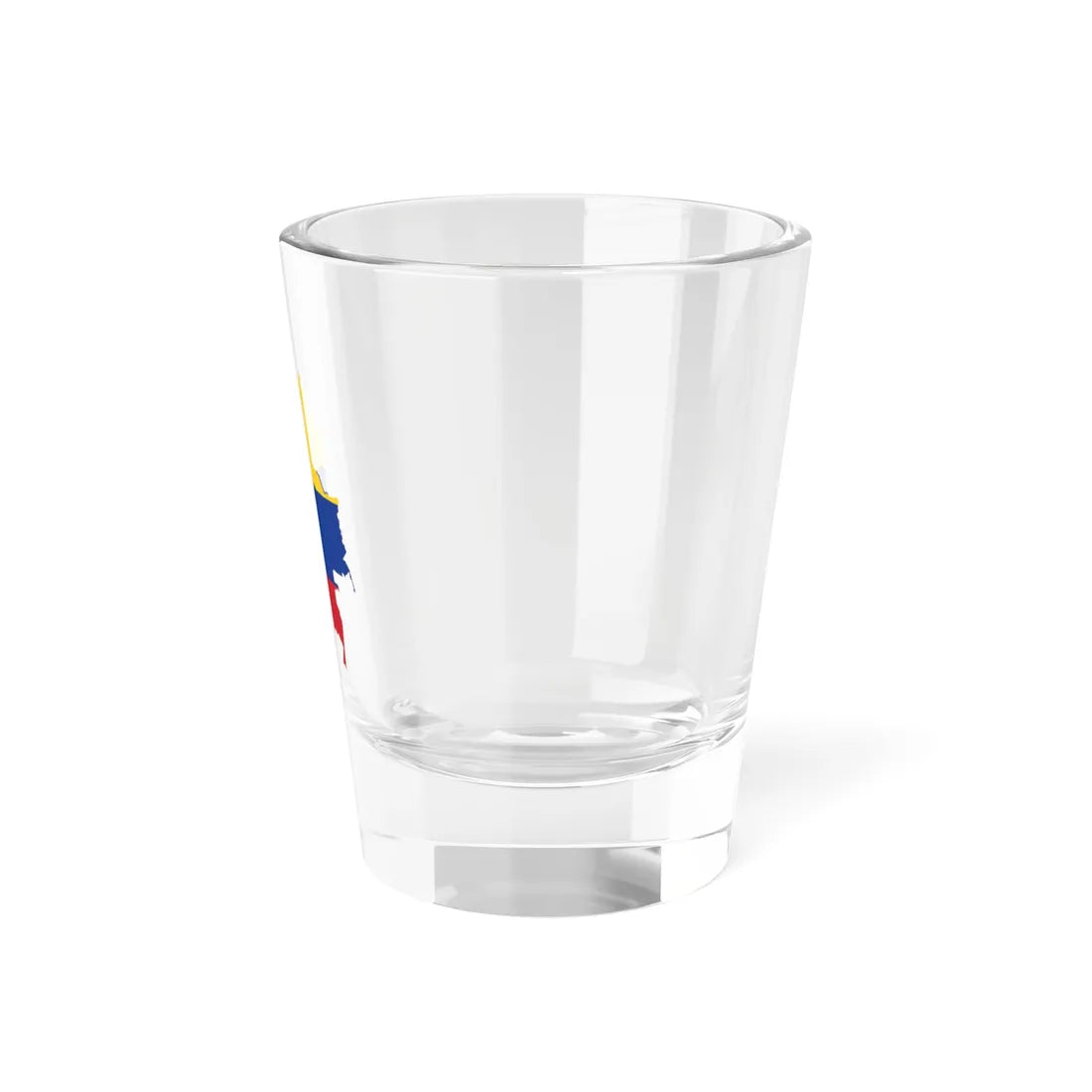 Flag-map of Colombia with islands (Colombia) Shot Glass 1.5oz - Go Mug Yourself