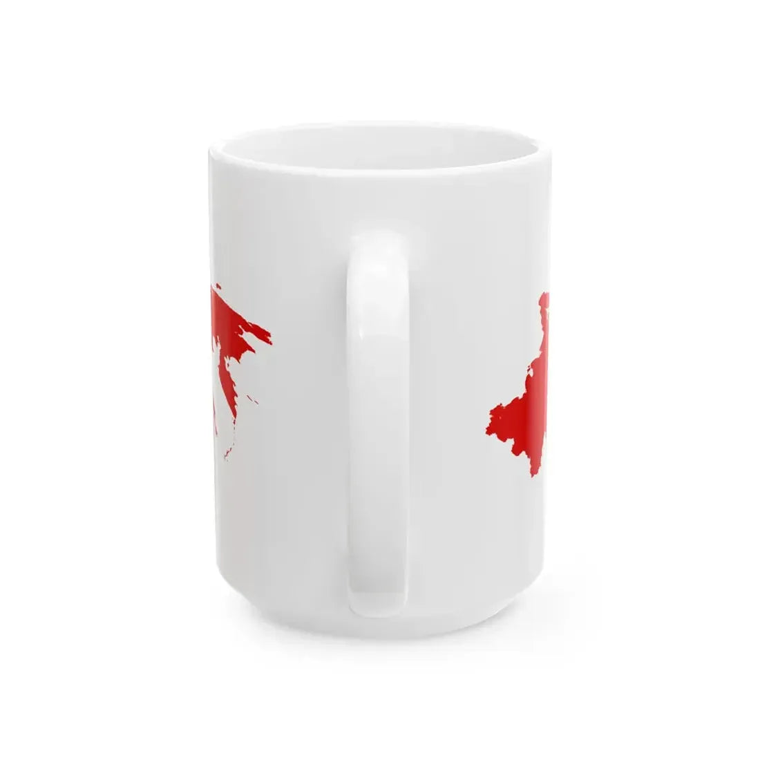 Flag-map of Comecon 1962-1964 (Russia) White Coffee Mug - Go Mug Yourself
