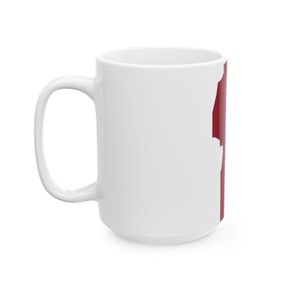 Flag-map of Cordoba Province Argentina (Argentina) White Coffee Mug-Go Mug Yourself