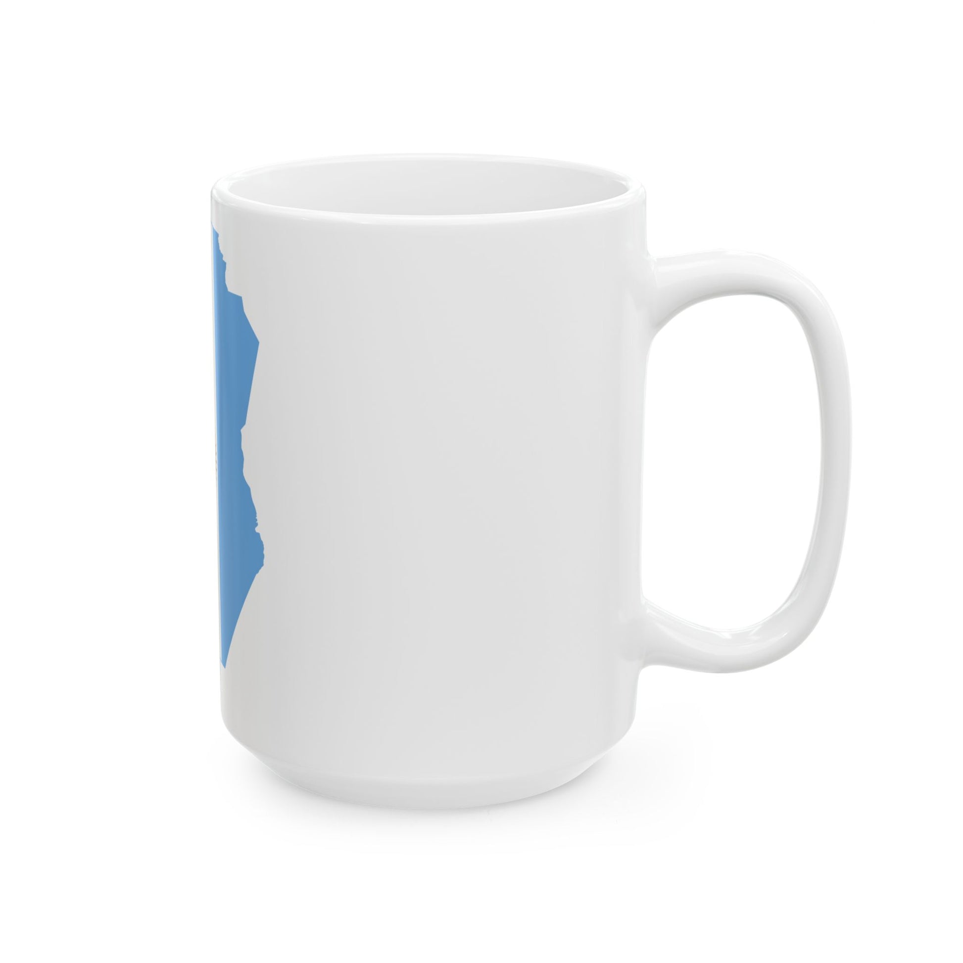 Flag-map of Cordoba Province Argentina (Argentina) White Coffee Mug-Go Mug Yourself
