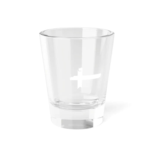 Flag-map of Cornwall (United Kingdom) Shot Glass 1.5oz 1.5oz - Go Mug Yourself