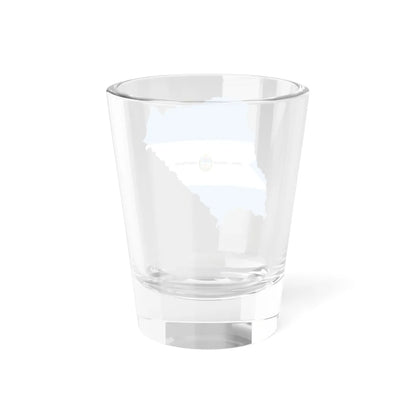 Flag-map of Corrientes Province (Argentina) Shot Glass 1.5oz - Go Mug Yourself