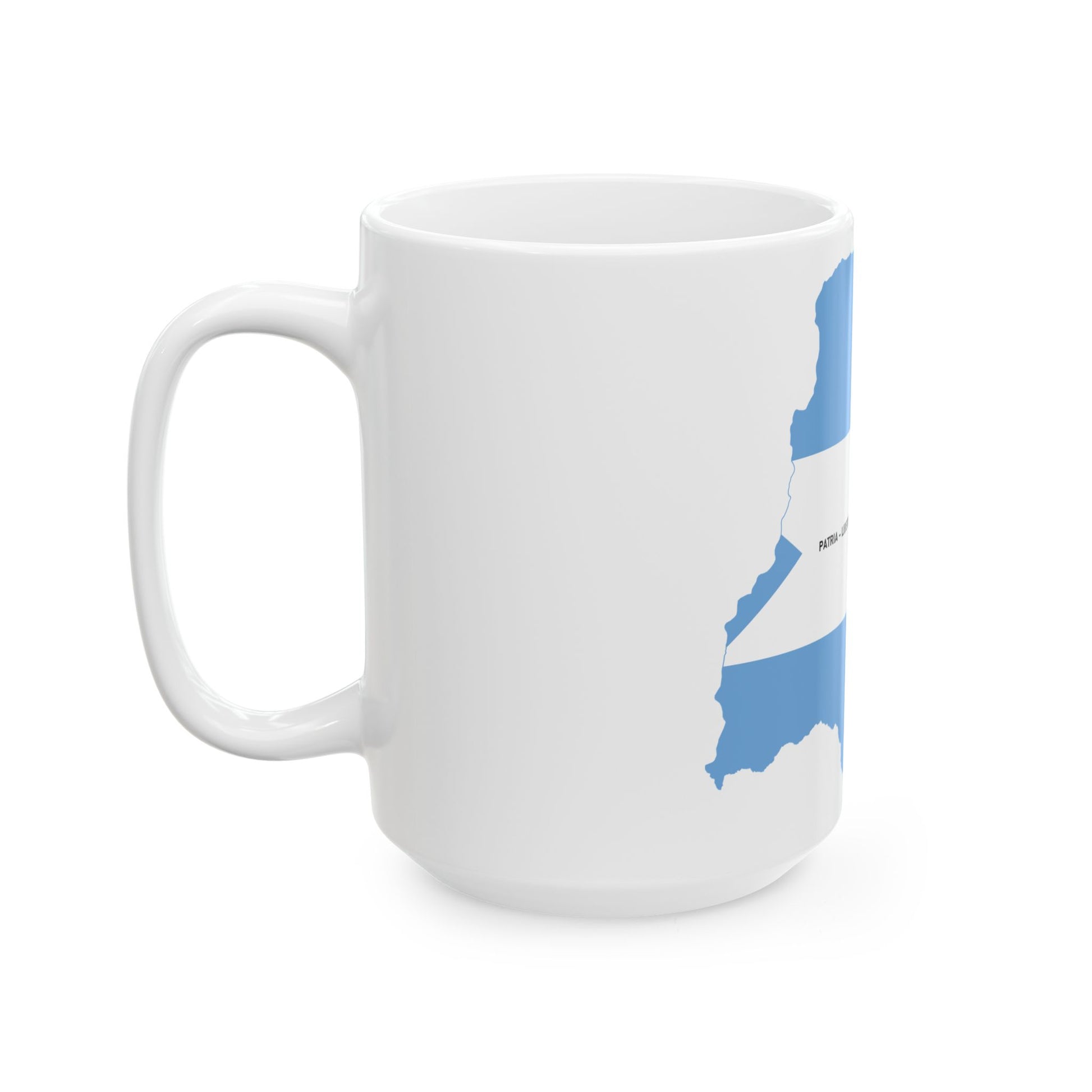 Flag-map of Corrientes Province (Argentina) White Coffee Mug-Go Mug Yourself