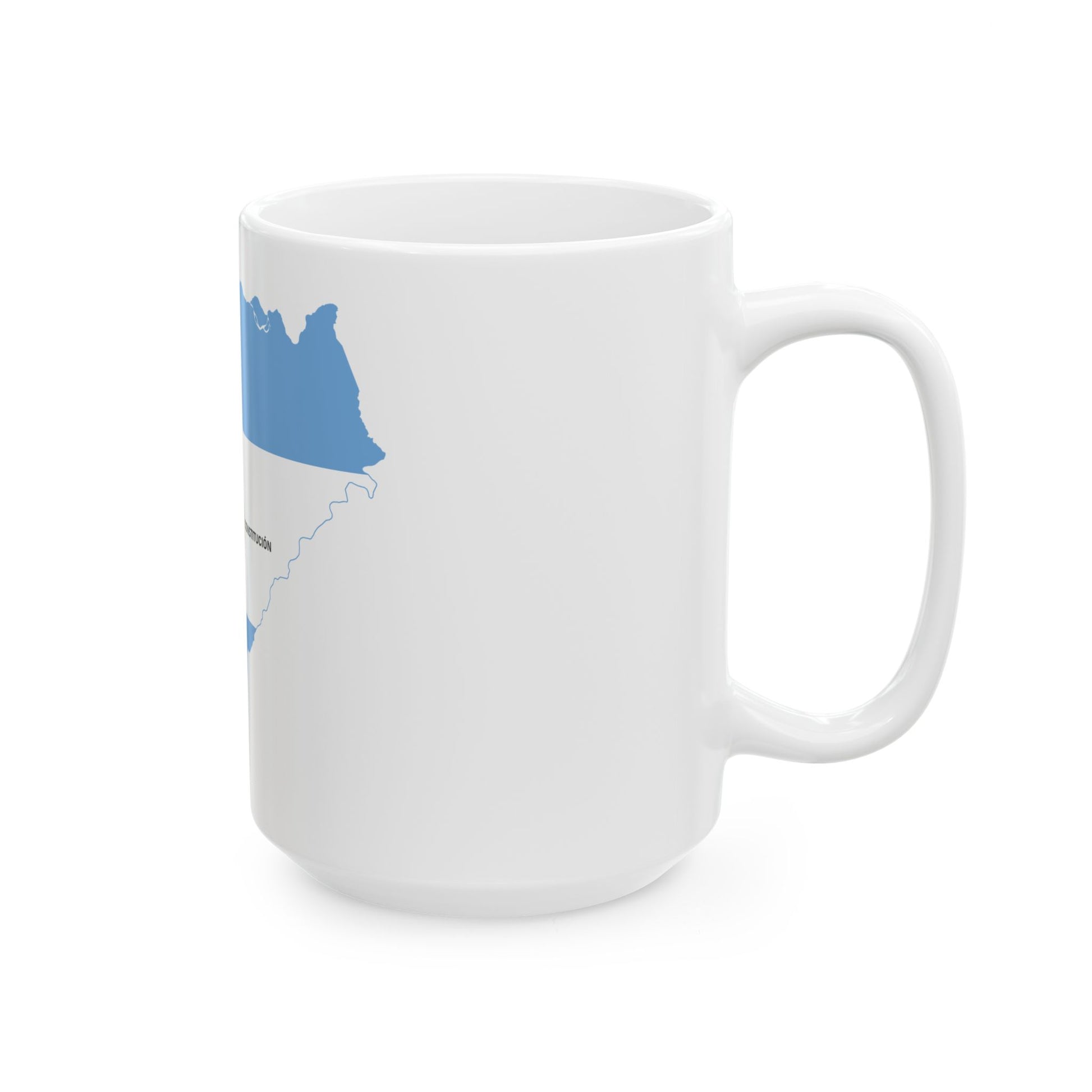 Flag-map of Corrientes Province (Argentina) White Coffee Mug-Go Mug Yourself