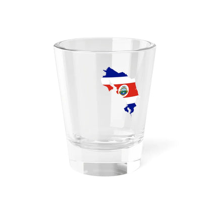 Flag-Map Of Costa Rica (Costa Rica) Shot Glass 1.5oz 1.5oz - Go Mug Yourself