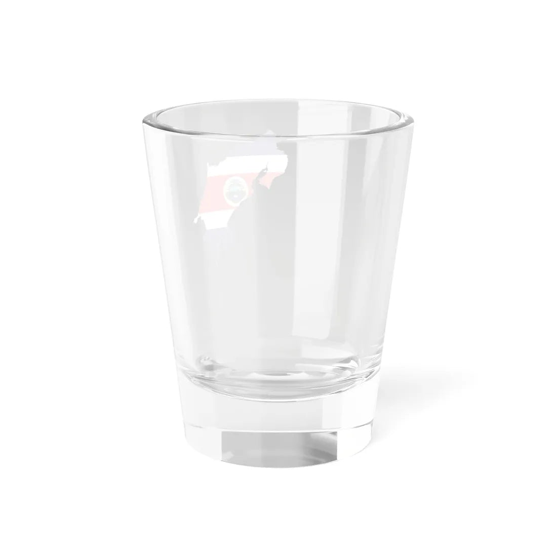 Flag-Map Of Costa Rica (Costa Rica) Shot Glass 1.5oz - Go Mug Yourself