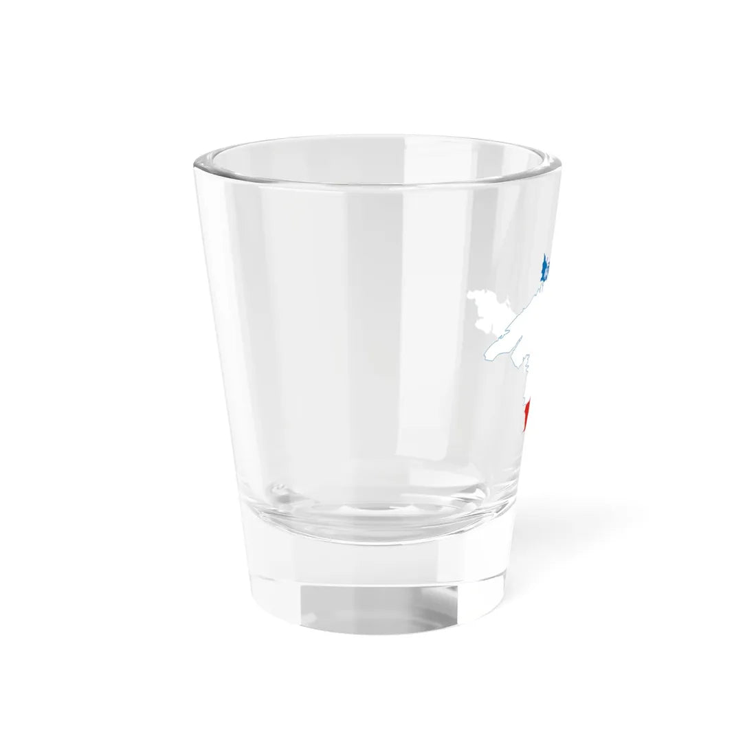 Flag-map of Crimea (Ukraine) Shot Glass 1.5oz - Go Mug Yourself