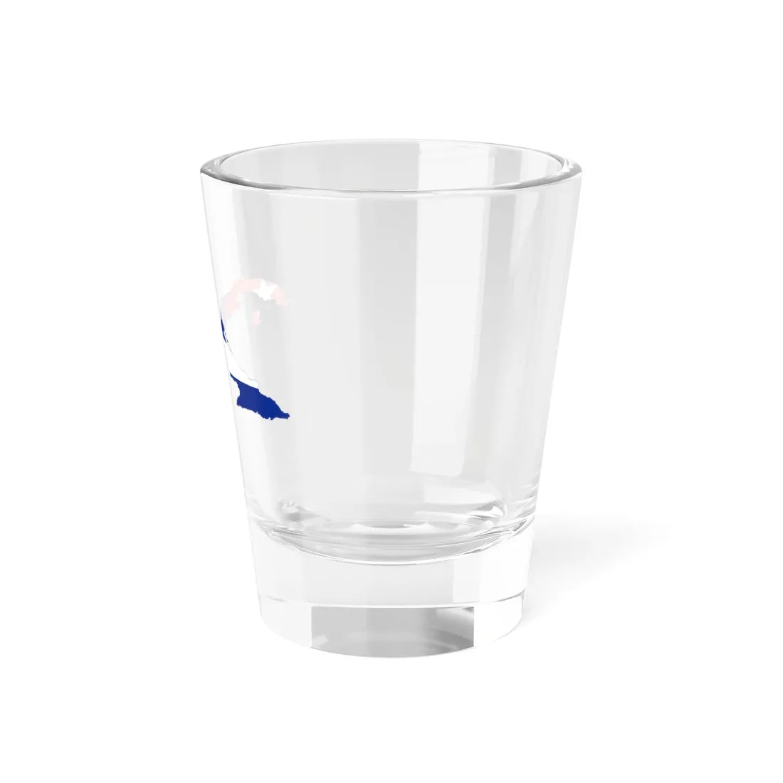 Flag-map of Cuba (Cuba) Shot Glass 1.5oz - Go Mug Yourself