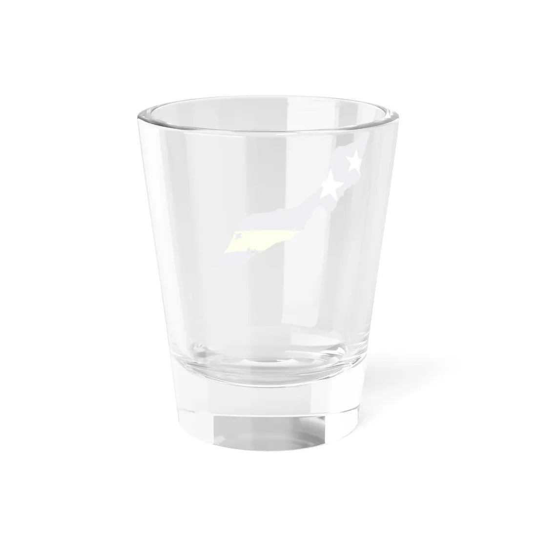 Flag-map of Curaçao (Netherlands) Shot Glass 1.5oz - Go Mug Yourself
