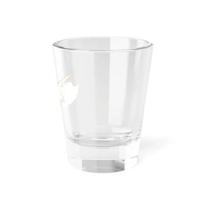 Flag-map of Cyprus 1960 (Cyprus) Shot Glass 1.5oz - Go Mug Yourself
