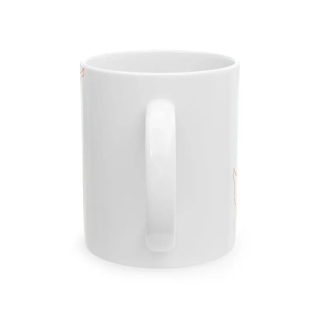 Flag-map of Cyprus 1960 (Cyprus) White Coffee Mug - Go Mug Yourself