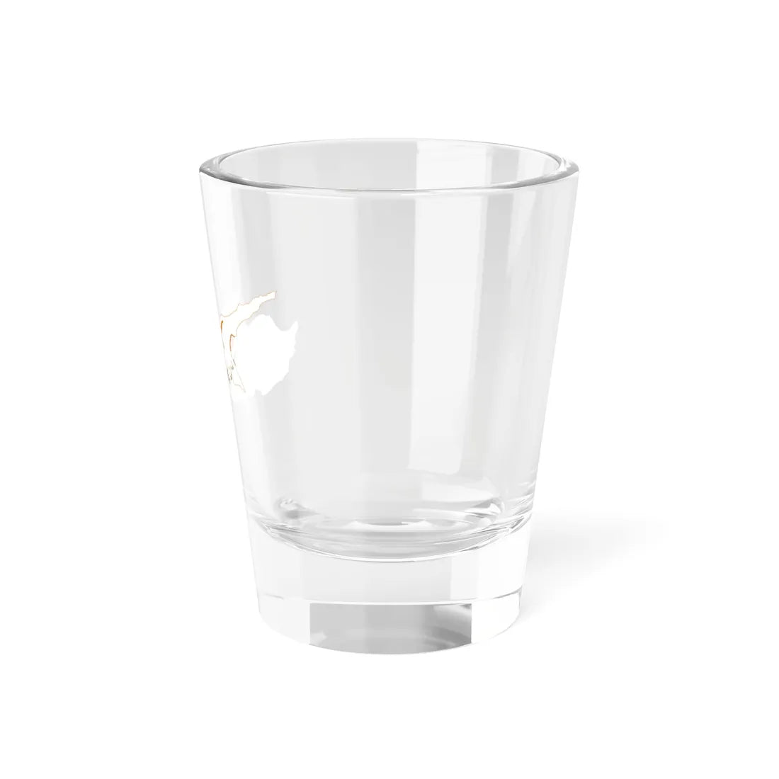 Flag-map of Cyprus (Cyprus) Shot Glass 1.5oz - Go Mug Yourself