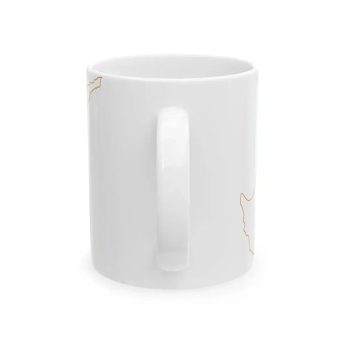 Flag-map of Cyprus (Cyprus) White Coffee Mug - Go Mug Yourself
