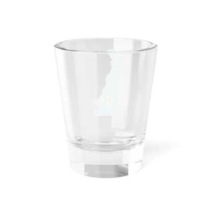 Flag-map of Delaware (United States) Shot Glass 1.5oz - Go Mug Yourself