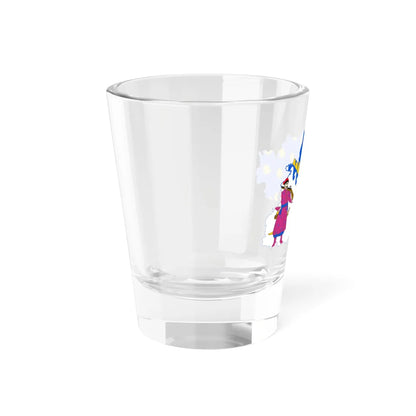 Flag-map of Dnipropetrovsk Oblast (Ukraine) Shot Glass 1.5oz - Go Mug Yourself