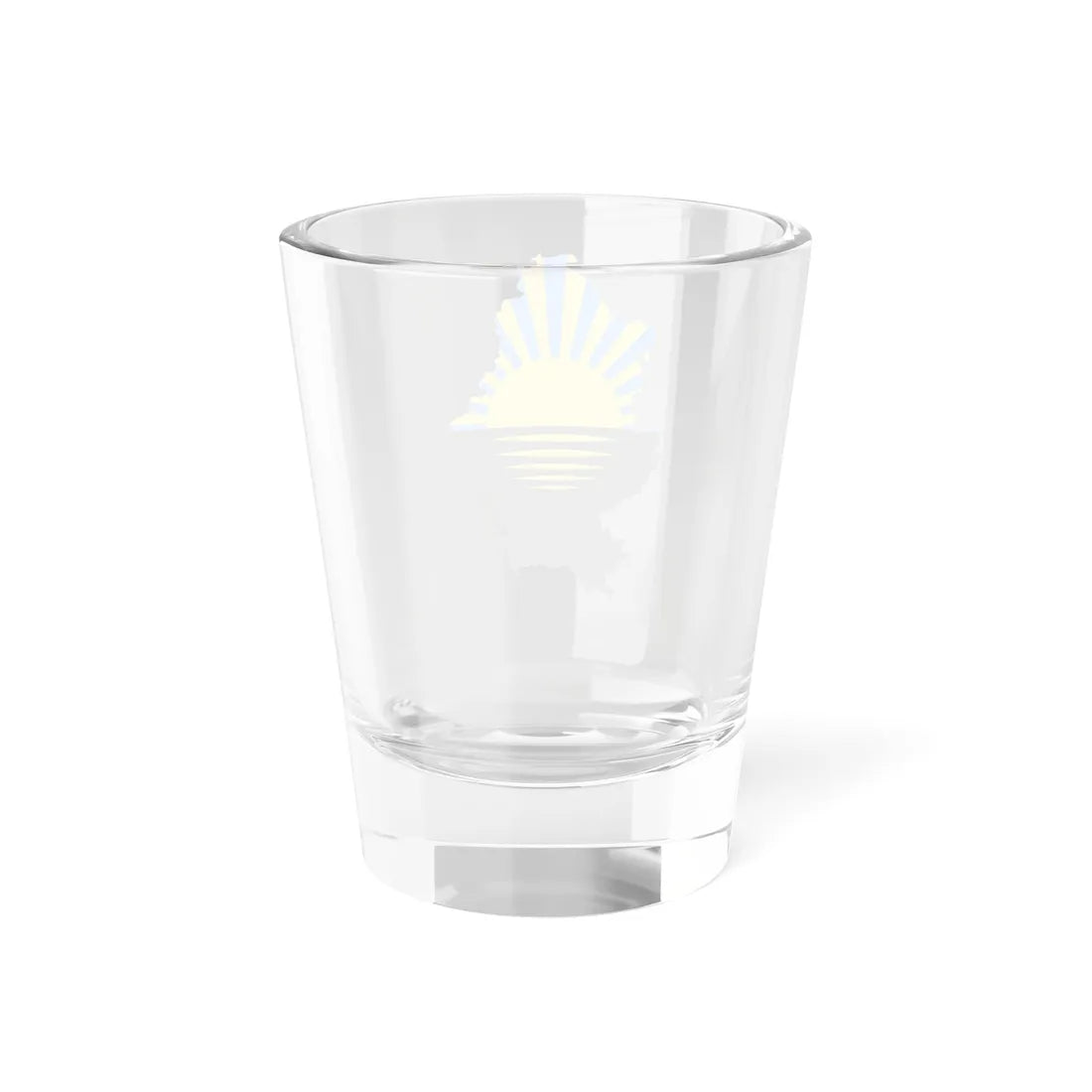 Flag-map of Donetsk Oblast (Ukraine) Shot Glass 1.5oz - Go Mug Yourself