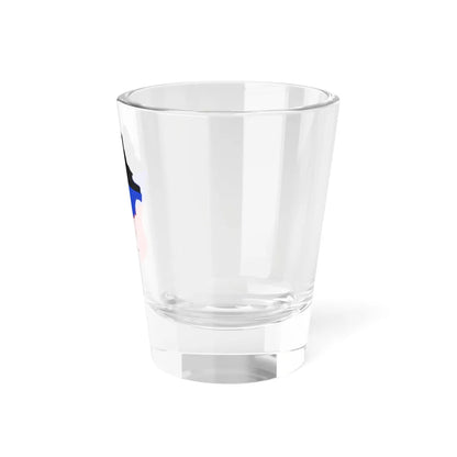Flag-map of DPR de-facto (Ukraine) Shot Glass 1.5oz - Go Mug Yourself