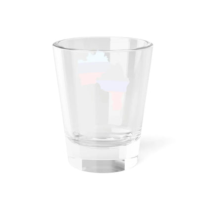 Flag-map of DPRLPR de-facto (Ukraine) Shot Glass 1.5oz - Go Mug Yourself