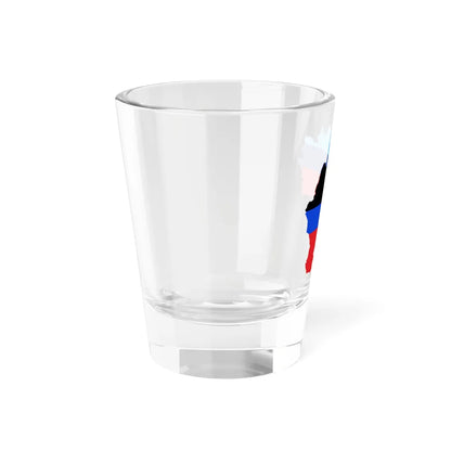 Flag-map of DPRLPR de-facto (Ukraine) Shot Glass 1.5oz - Go Mug Yourself