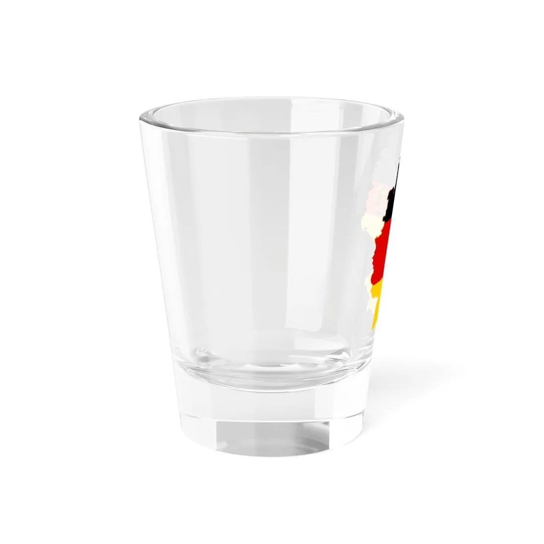 Flag-map of East  West Germany (Germany) Shot Glass 1.5oz - Go Mug Yourself
