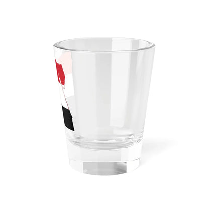 Flag-map of Egypt (Egypt) Shot Glass 1.5oz - Go Mug Yourself