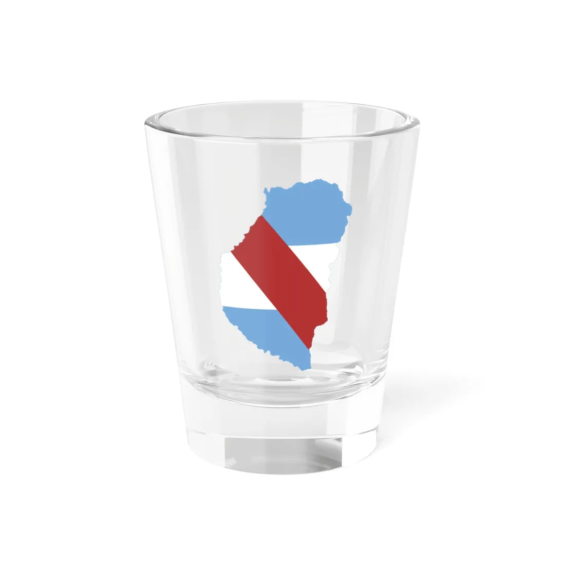 Flag-map of Entre Rios Province (Argentina) Shot Glass 1.5oz 1.5oz - Go Mug Yourself