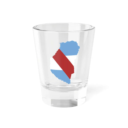 Flag-map of Entre Rios Province (Argentina) Shot Glass 1.5oz 1.5oz - Go Mug Yourself