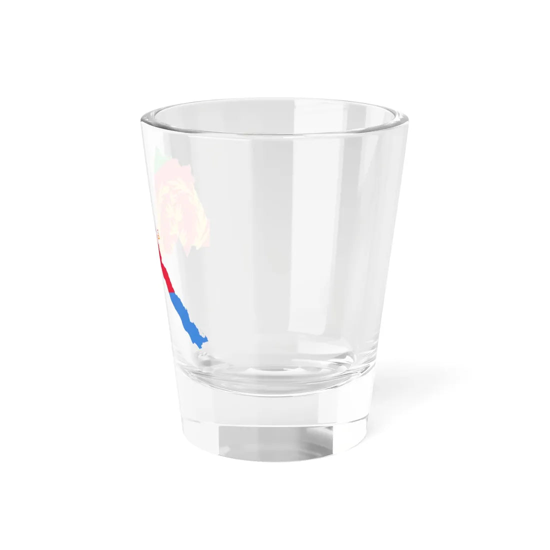 Flag-map of Eritrea (Eritrea) Shot Glass 1.5oz - Go Mug Yourself