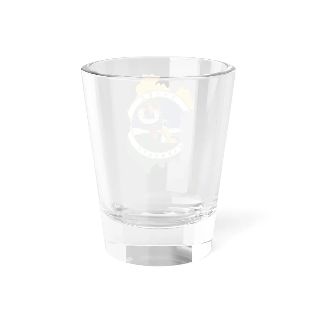 Flag-map of Fejer County (Hungary) Shot Glass 1.5oz - Go Mug Yourself