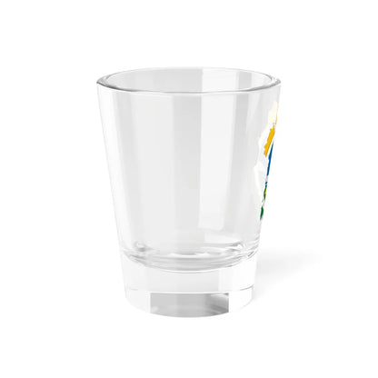 Flag-map of Fejer County (Hungary) Shot Glass 1.5oz - Go Mug Yourself