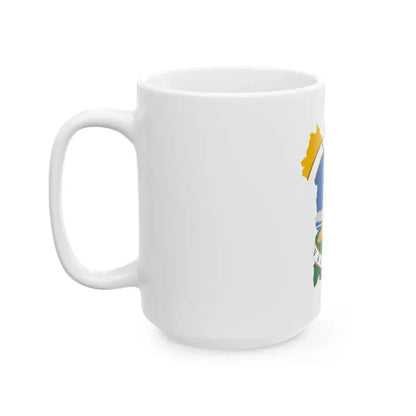Flag-map of Fejer County (Hungary) White Coffee Mug - Go Mug Yourself