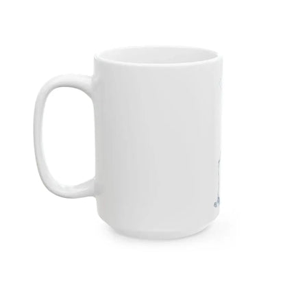 Flag-map of Finland (Finland) White Coffee Mug - Go Mug Yourself