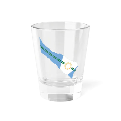 Flag-map of Formosa Province (Argentina) Shot Glass 1.5oz 1.5oz - Go Mug Yourself