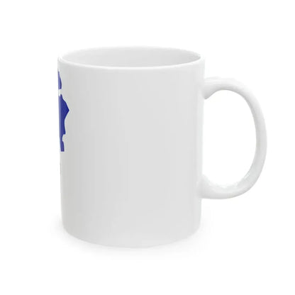 Flag-map of Gagauzia (Moldova) White Coffee Mug - Go Mug Yourself