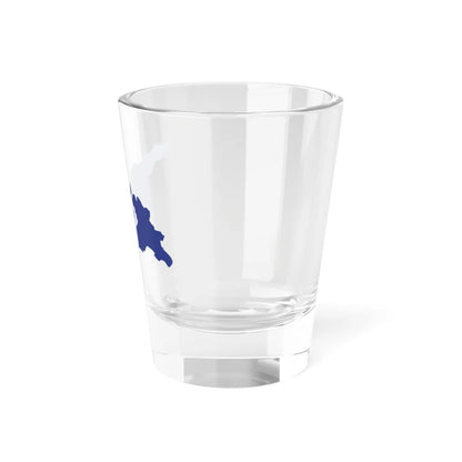 Flag-map of Georgia CIS (Georgia) Shot Glass 1.5oz - Go Mug Yourself