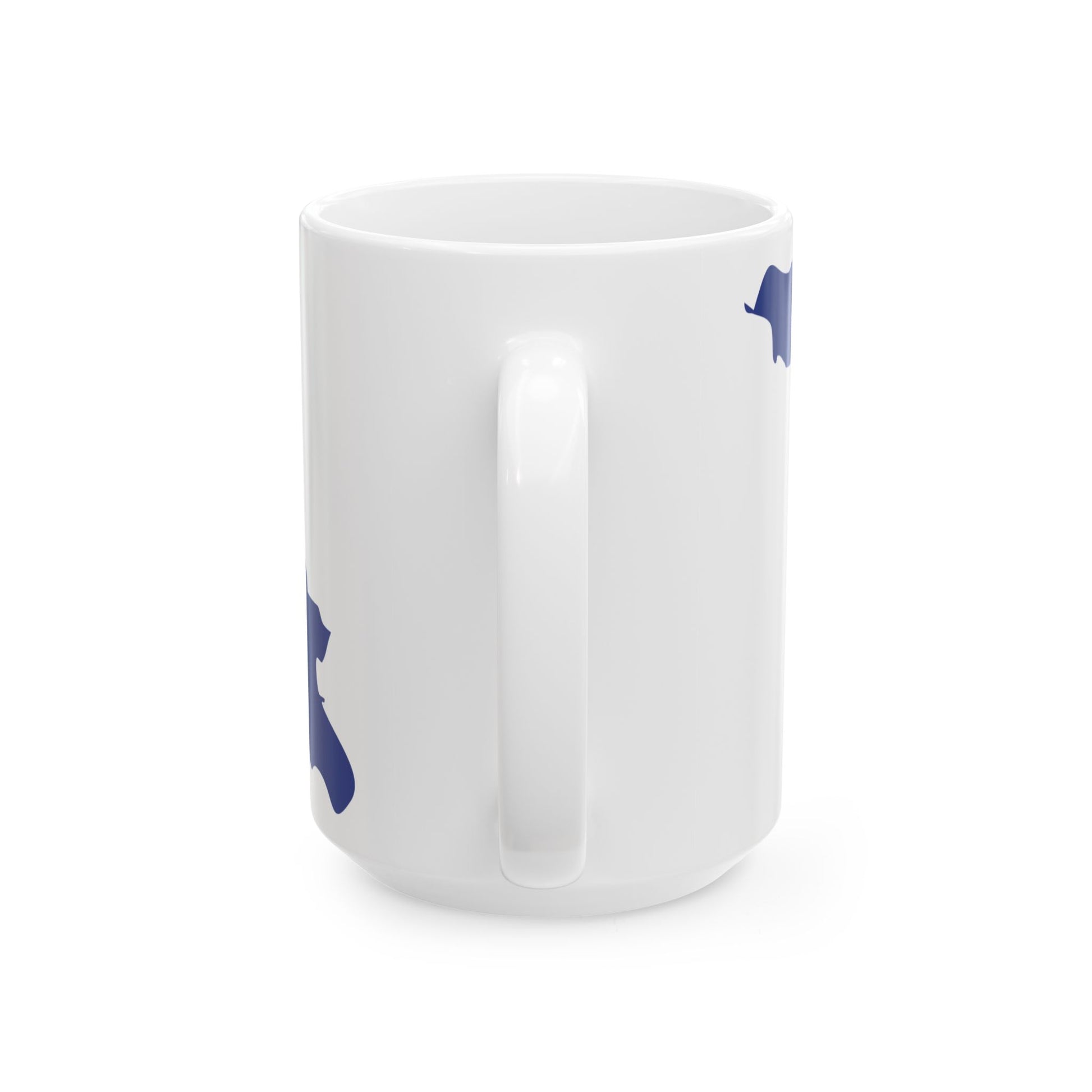 Flag-map of Georgia CIS (Georgia) White Coffee Mug-Go Mug Yourself