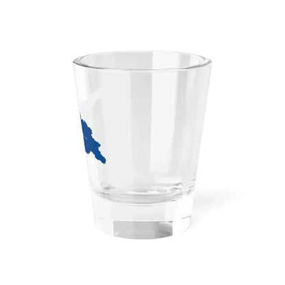 Flag map of Georgia NATO (Georgia) Shot Glass 1.5oz - Go Mug Yourself