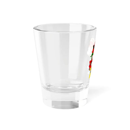 Flag-map of Germany subdivisions (Germany) Shot Glass 1.5oz - Go Mug Yourself